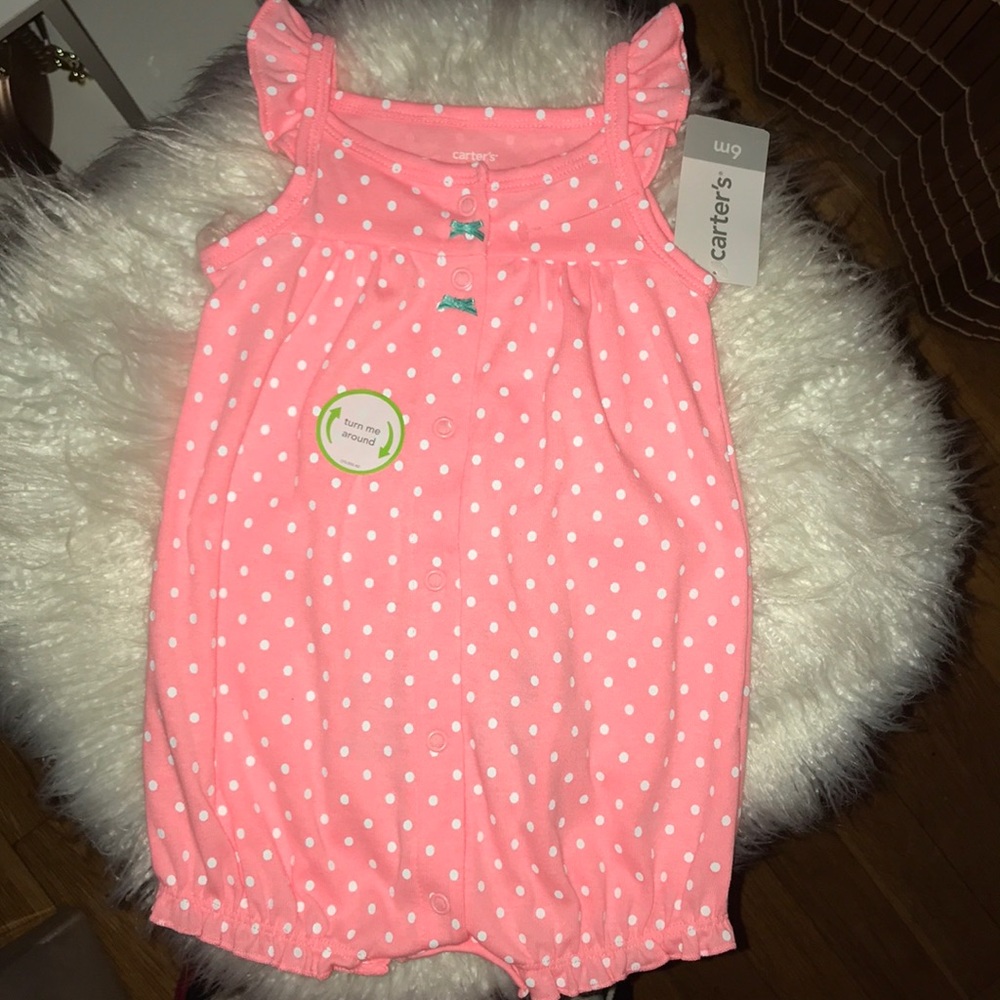 Octopus snap up cotton romper